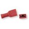 KB 150 cosses femelles plates pré-isolées 3114 rouge,6,3x0,8, 0,5-1mm